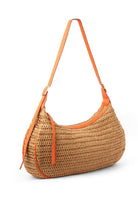 Hammock Hobo Bag : With Handwoven Raffia