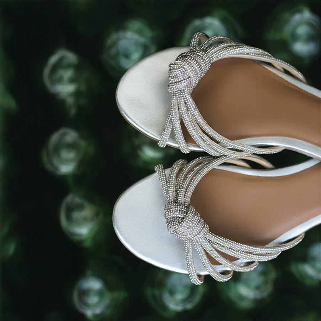 Mambo : Knot Flats - Silver