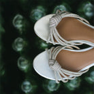 Mambo : Knot Flats - Silver
