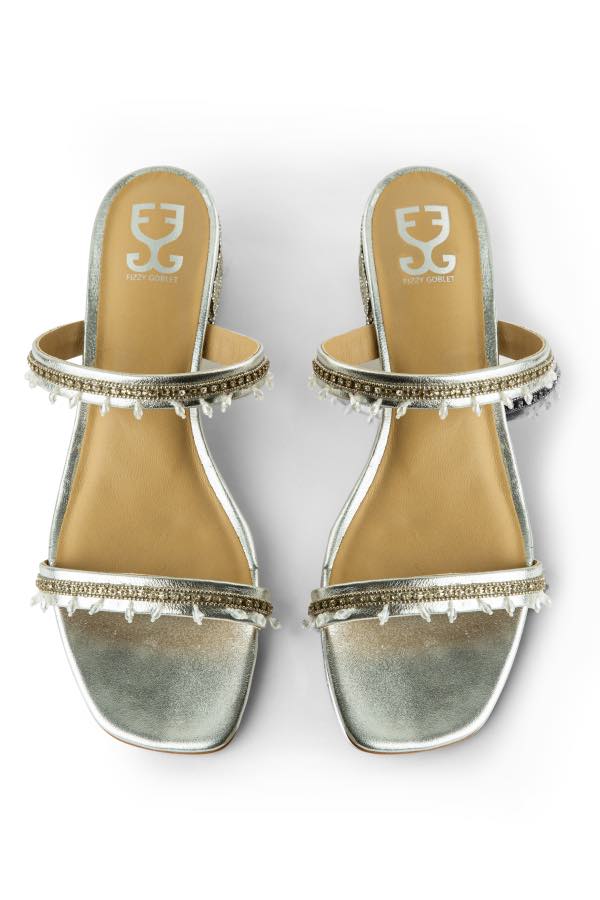 Miami Ice : Sandal Heels  - Kareena Kapoor Khan x Fizzy Goblet - Limited Edition