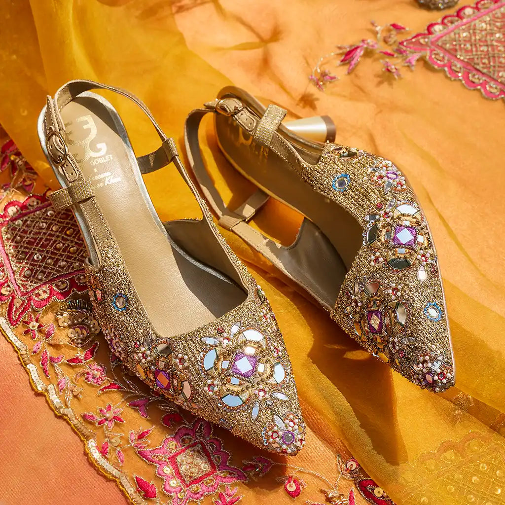 Noor Nights : Mule Heels