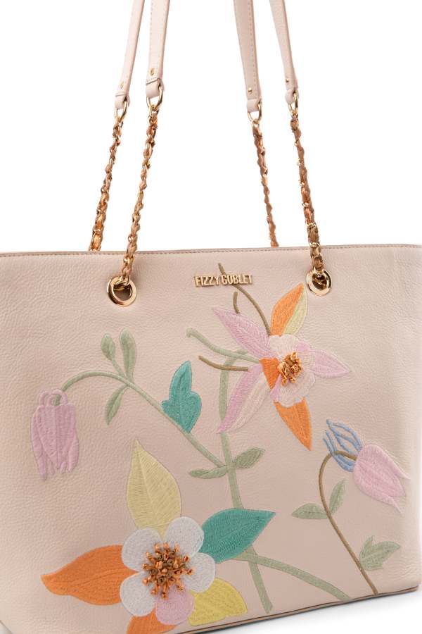Oatmilk Swirl : Tote Bag
