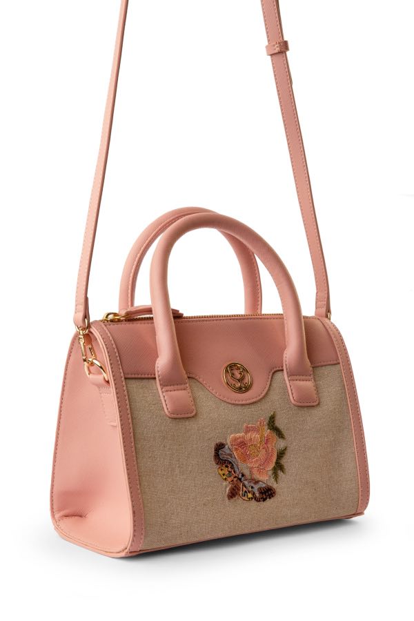 Peachy Powerhouse : Mini Tote Bag