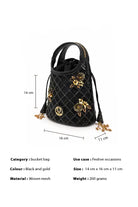 Queen B - Black : Potli Bag