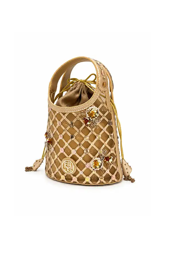 Queen B - Gold : Potli Bag