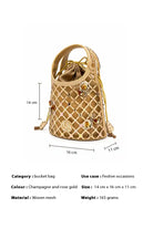 Queen B - Gold : Potli Bag