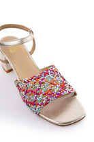 Rainbow Sprinkles : Sandal Heels