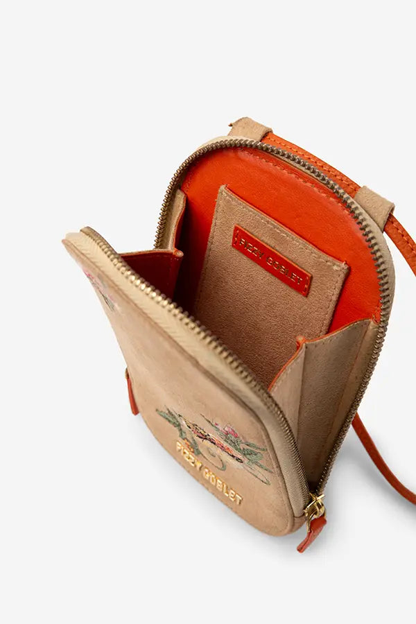 Secret Garden : Phone Bag - Handcrafted - Fizzy Goblet - Indian