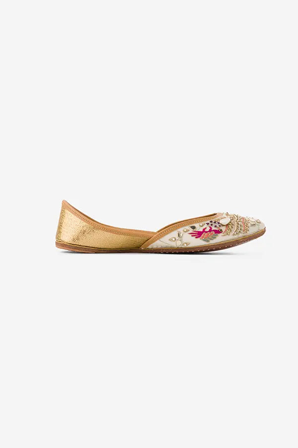 Shell Yeah : Juttis - Payal Singhal X Fizzy Goblet - Handcrafted - Indian