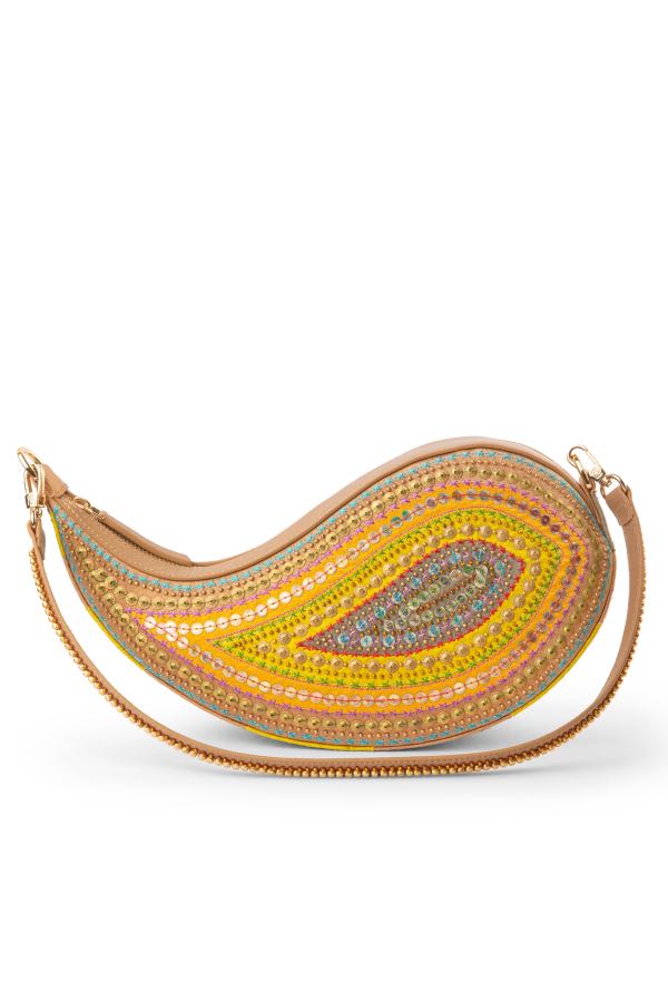 NEO Shoulder Bag With Oxidised Bead Work