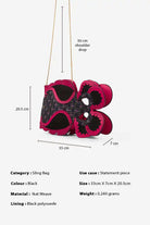 Pink Noise : Fish Bag - Pink - Handcrafted - Indian - Fizzy Goblet - Sling Bag