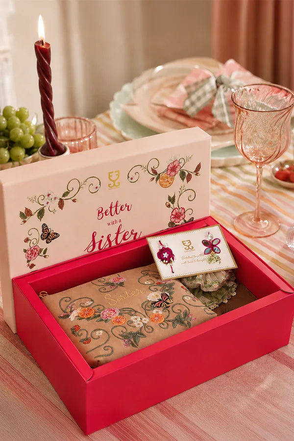Rakhi Gift : Box - Handcrafted - Fizzy Goblet - Indian - Gift box