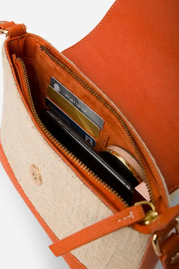 Lucky Orange : Sling Bag - Handcrafted - Fizzy Goblet