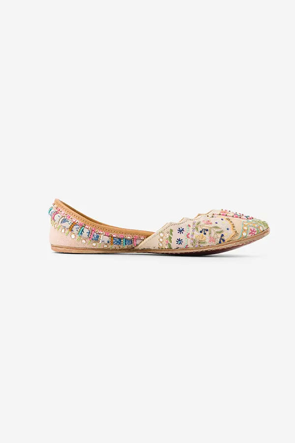 Mirror Masala : Juttis - Fizzy Goblet - Handcrafted