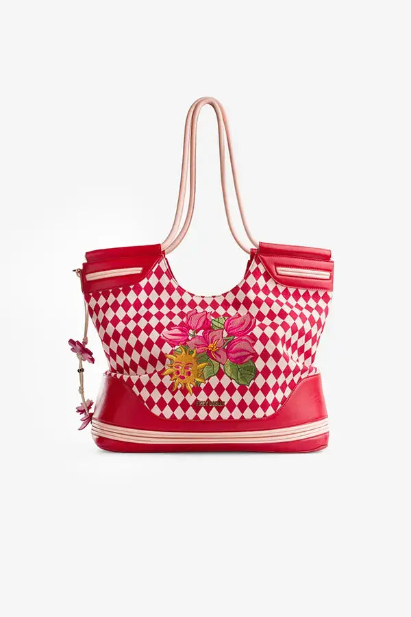 Sunset Club : Tote Bag - Fizzy Goblet - Handcrafted 