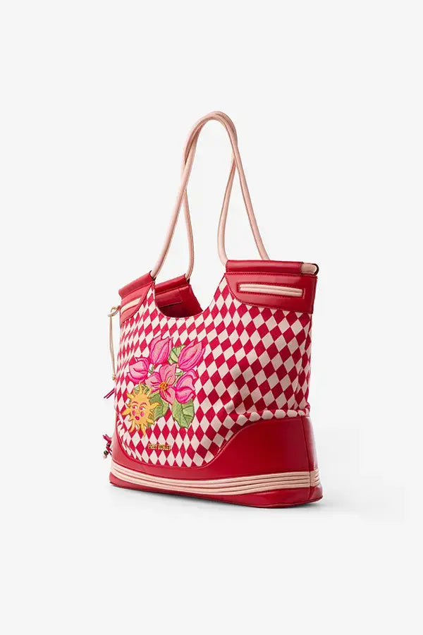 Sunset Club : Tote Bag - Fizzy Goblet - Handcrafted 