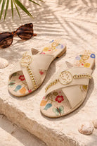 Wildflower Child : Criss Cross Sliders - Handcrafted - Indian - Fizzy Goblet