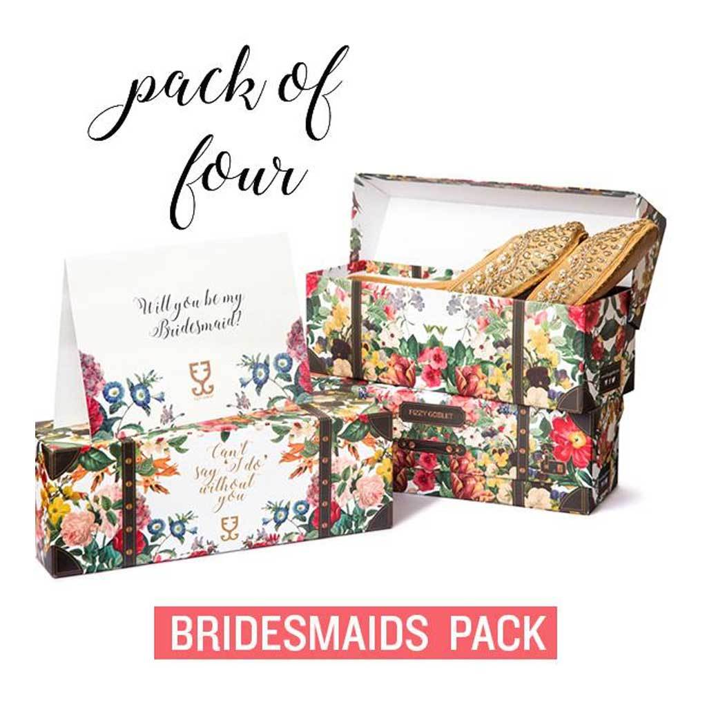Pack of 4 - Bridesmaids Juttis