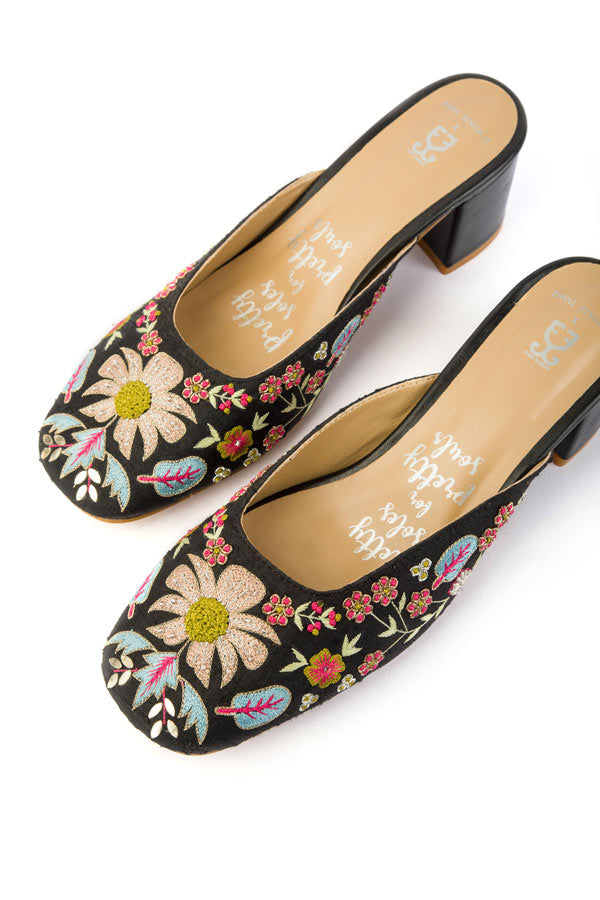 Moonflower Night : Heels - Payal Singhal X Fizzy Goblet- Limited Edition