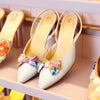 Salsa : Mule Heels - Stone Blue