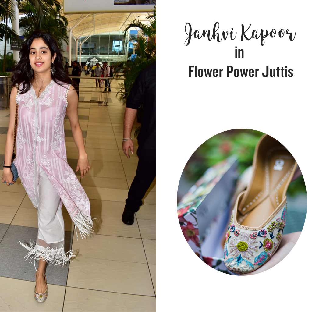 Flower Power : Juttis - Payal Singhal X Fizzy Goblet