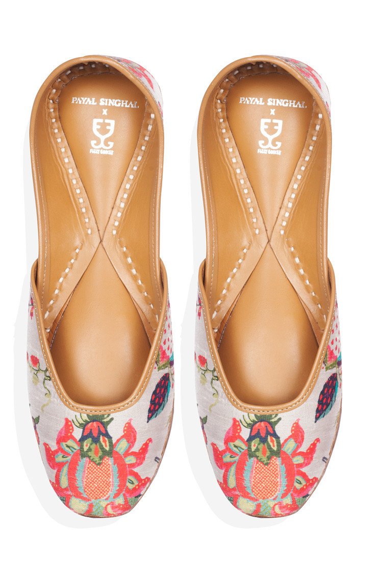 Shoes - Jootis - Pomegranate Passion: Payal Singhal X Fizzy Goblet